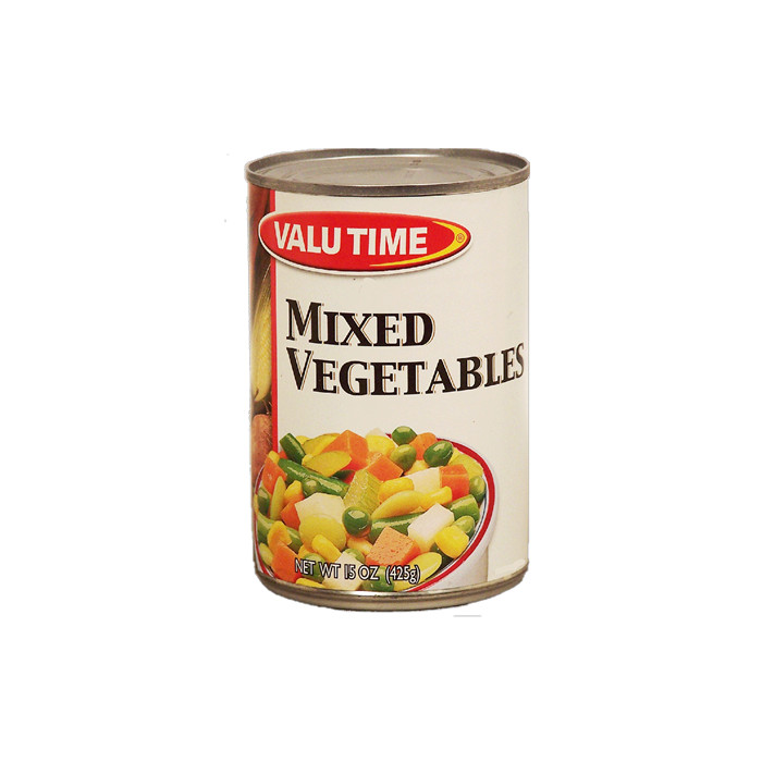 425g canned mixed vegetables 425g canned mixed vegetables