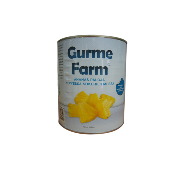 3000g canned pineapple chunks 3000g canned pineapple chunks